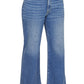 PLUS Zenana Medium Wash Wide Leg Denim Pants