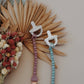 Sweetie Strap™ Silicone One-Piece Pacifier Clips: Succulent Beaded