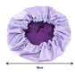 GOLD DOUBLE LAYER SATIN BONNET