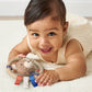 Bear Itzy Ring Pal™ - Teething Ring with Plush Character: Taupe Bear