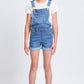 Girls Bib Cuffed Shortalls