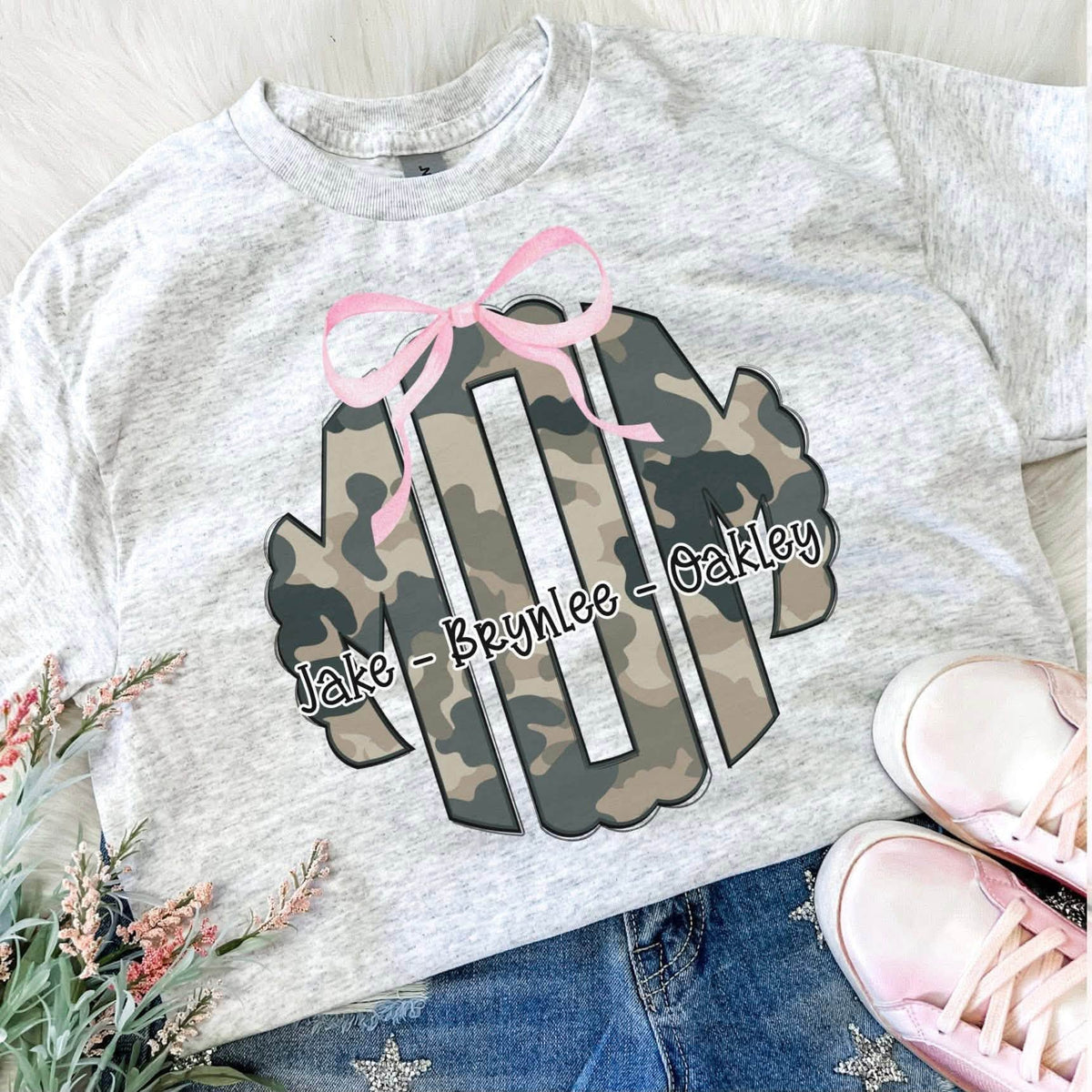 Camo Cutie Mama Tee