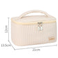PURPLE SQUARE MAKEUP BAG