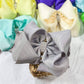 Texas Size Rhinestone Center Knot Hair Bows: Light Pink