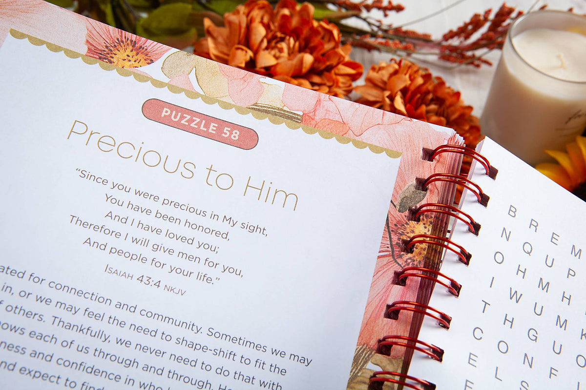 Words to Warm Your Heart (Word Search Devotional)