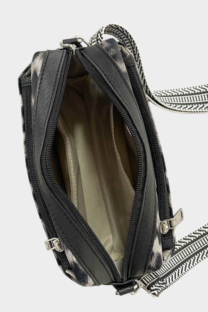 Leopard Print crossbody camera bag