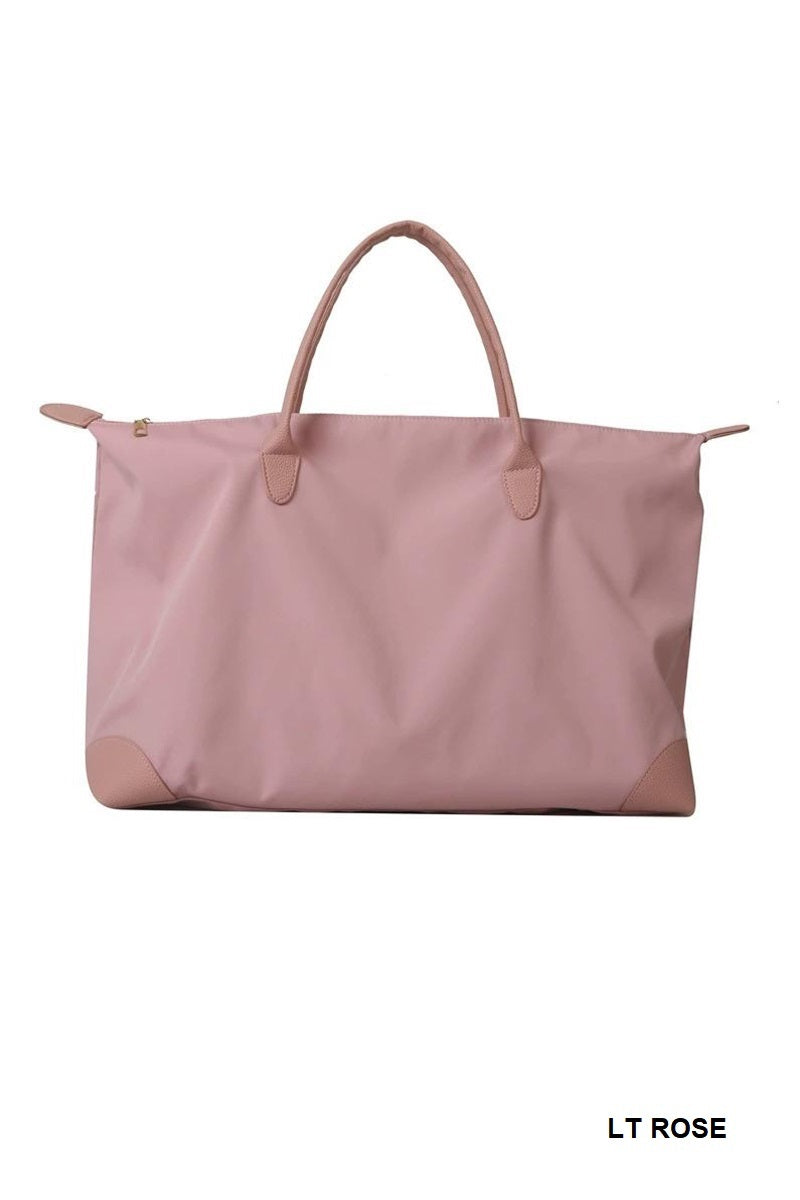 Rose Large capacity weekender travel duffle bag