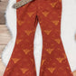 Kids Highland Cow Flare Jeans