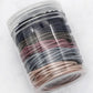 100PCS DARKS ELASTICS HAIR TIES SCRUNCHIES