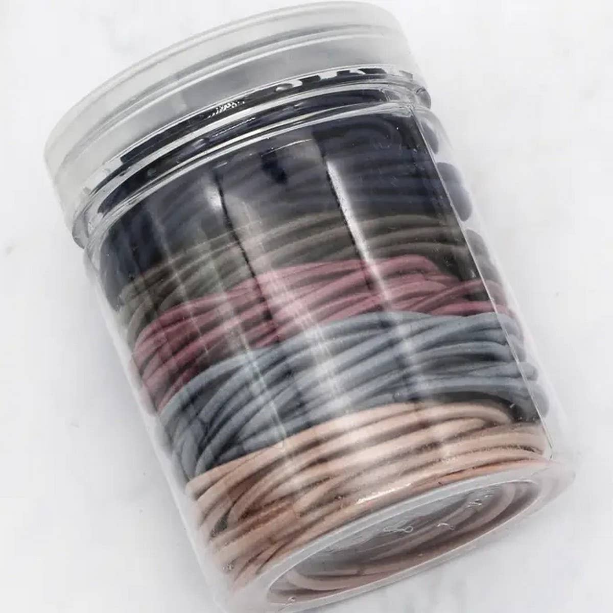 100PCS DARKS ELASTICS HAIR TIES SCRUNCHIES