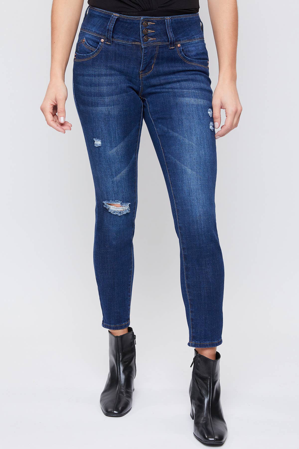 Petite WannaBettaButt Mid Rise Jeans