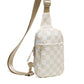 Checkered Sling Bag
