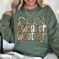 Sweater Weather Green Sweatshirt