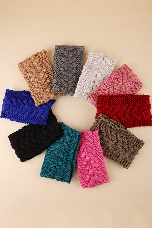 Doorbuster Crochet Cable Knit Headband Warmer Wrap