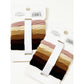 Neutral Tone Textured Rolled Hair Tie Set