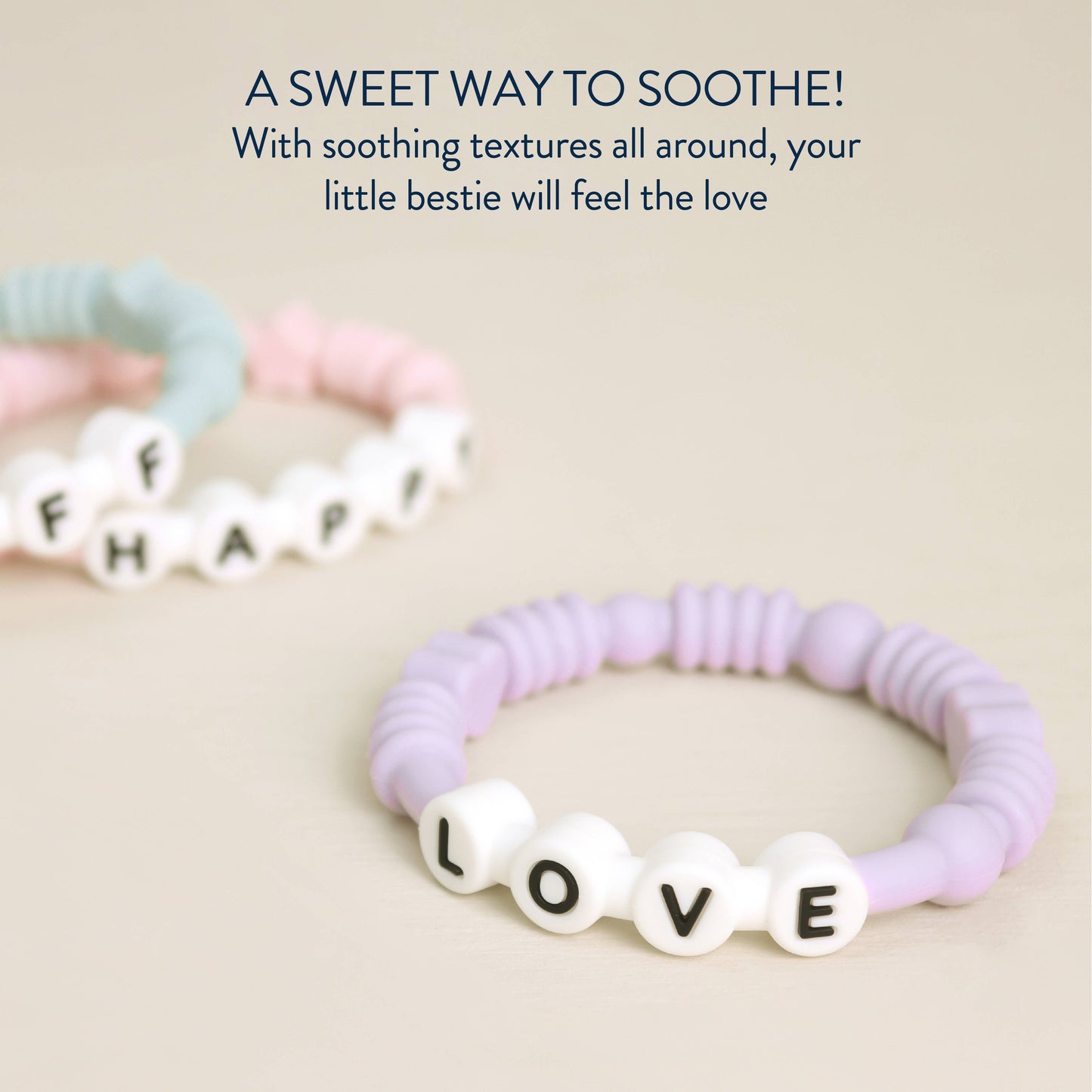 Bitzy Bands Baby Teething Rings