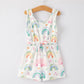 Rainbow Striped Milk Romper