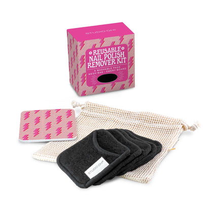 Charged Up Reusable Nail Polish Remover Kit