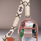 Clear Sling Bag with Guitar Strap