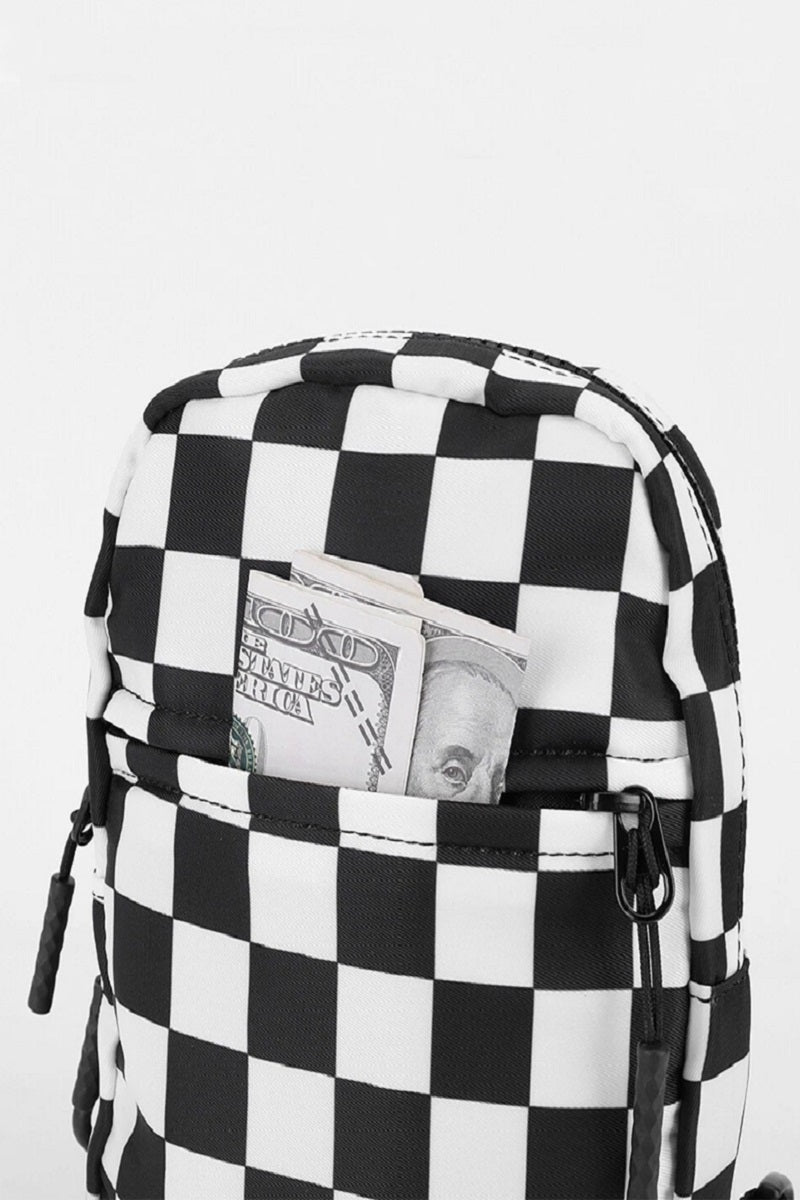 Checkered Sling Bag