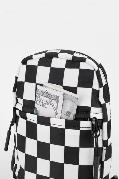 Checkered Sling Bag