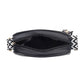Diamond quilted crossbody bag duo coin purse