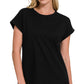Black Zenana Cotton Tee