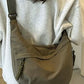 Large crescent crossbody bag