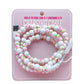 Beaded dual usb fast charging cable