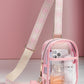 Clear Sling Bag with Guitar Strap