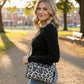 Leopard Print crossbody camera bag