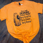 I'm not Demure I have ADHD Orange Graphic Tee
