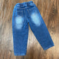 Boys Denim Pants with Tie Waistband