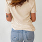 Khaki Western Playing Cards Graphic Tee