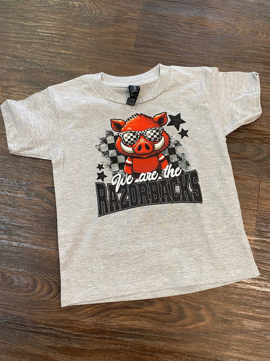 YOUTH Arkansas We are the Razorbacks Graphic Tee