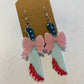 Bloody Knife dangle earrings