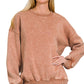 Rust Acid Wash Sweatshirt