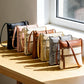 Vegan leather triple zipper crossbody shoulder bag