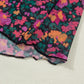 Short Sleeve Rose Floral Mesh Top
