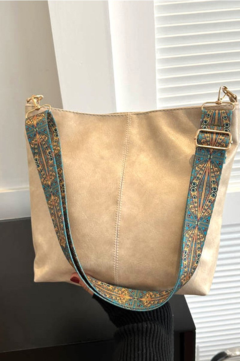 Neutral hobo Style Crossbody Bag Purse