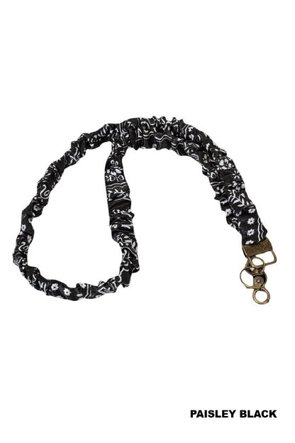 Scrunchie Lanyard - Multiple Styles