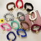 Elastic Scrunchie Keychain Wristlet - Multiple Styles