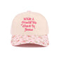 What A Friend We Have in Jesus Floral Print Trucker Hat