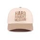 Hard Faught Hallelujah Ash Mocha Trucker Hat