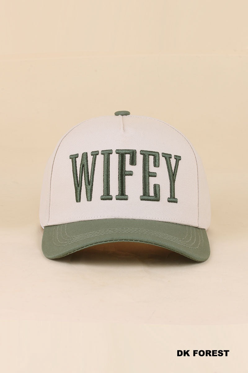 WIFEY Dark Forest Trucker Hat