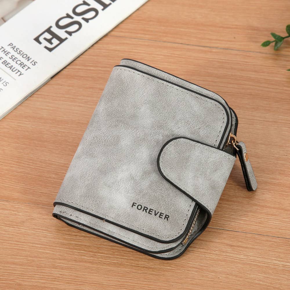 Black Short Card Wallet and Zero Wallet