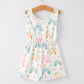 Rainbow Striped Milk Romper