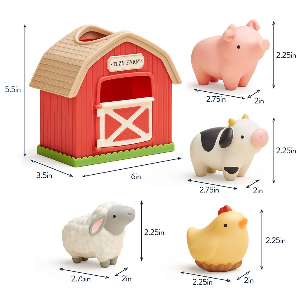 Itzy Play Barn™ Spill and Fill Activity Toy