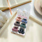 Set of 6 Small Bow Claw Hair Clips