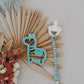 Sweetie Strap™ Silicone One-Piece Pacifier Clips: Succulent Beaded